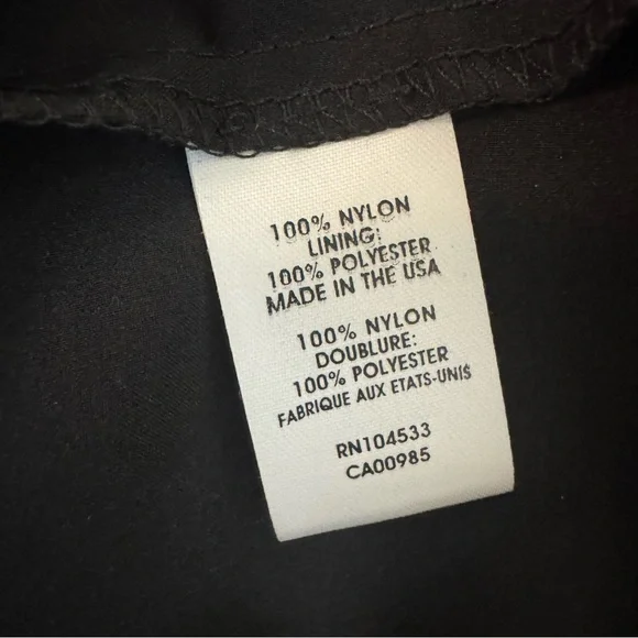 Nanette Lepore Fit & Flare V Neck Black Lace Dress Size 4 - Picture 7 of 7